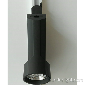 LEDER Luminaire sur rail LED noir innovant 30W pour l&#39;intérieur
